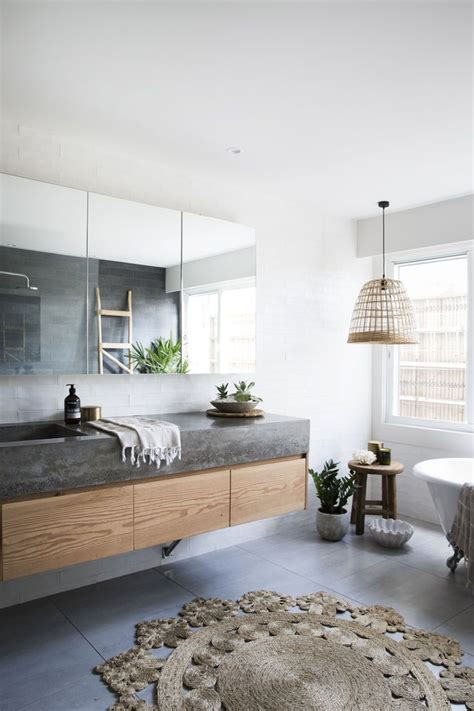Want to trade in your tub for a sleek open shower? Byron Bay | Bathroom styling, Home decor