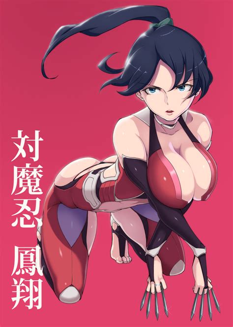 Rule 34 Ao Madou Shi Ass Black Hair Blue Eyes Breasts Character Name