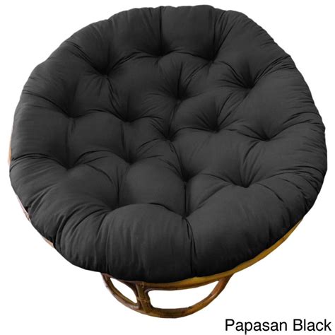 About barcelona chair factory (prettystores.com). Celebration Solid 45-inch Tufted Papasan Cushion (Ivory ...