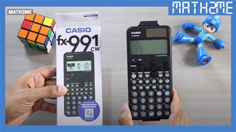 Unboxing Calculadora Científica Casio Fx 991cw YouTube