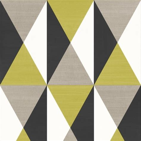 Muriva Rhombus Geometric Pattern Textured Wallpaper J67904