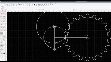 Desenhar Engrenagens Em Cad Youtube