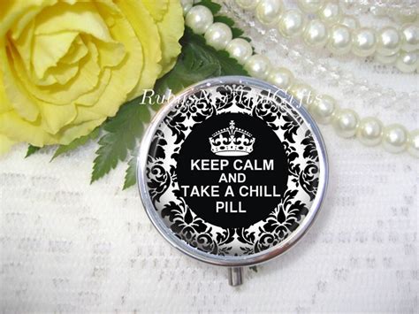keep calm pill case pill boxpill container mint case best etsy ireland