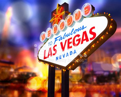 Welcome To Fabulous Las Vegas Sign Stock Photos