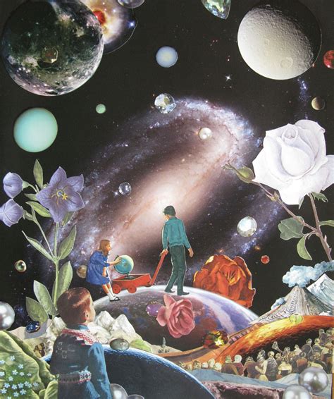 Shawn Marie Hardy Collage A Dada Surreal Dreamscapes And Cosmic Art A World For The Taking
