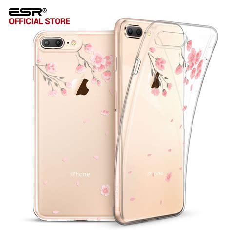 Case For Iphone 88 Plus Esr Cute Cartoon Clear Soft Case Ultra Thin