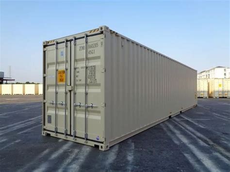 Mild Steel 40 One Trip Single Door Shipping Container For Sale Capacity 20 30 Ton At Rs 239557