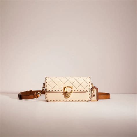 Upcrafted Studio Baguette Bag With Crystal Rivets Coach