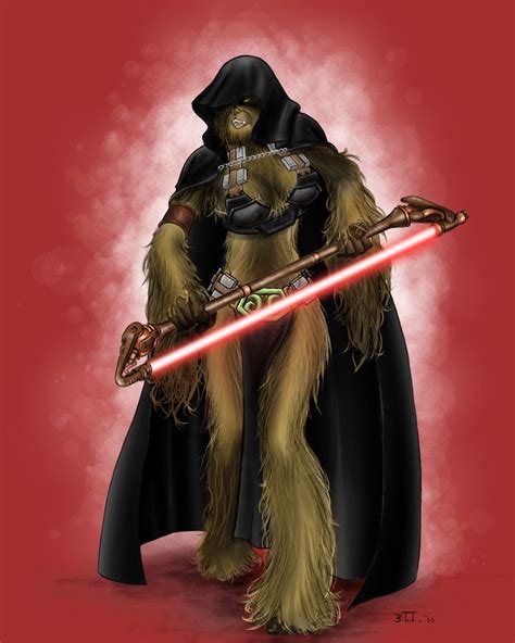Sith Wookiee Lady I Remember Watching The Special Features On The