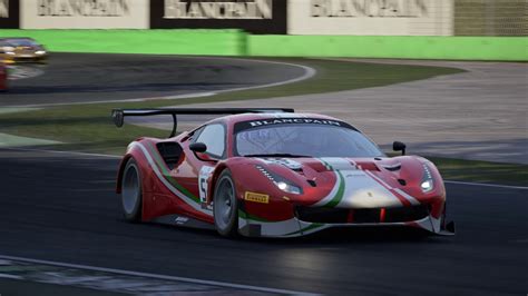 ACC Ferrari 488 GT3 Monza Quick Race YouTube