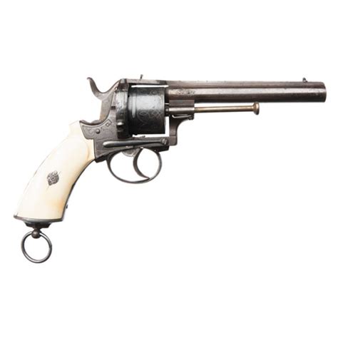 Lefaucheux Double Action Pinfire Revolver Auctions And Price Archive