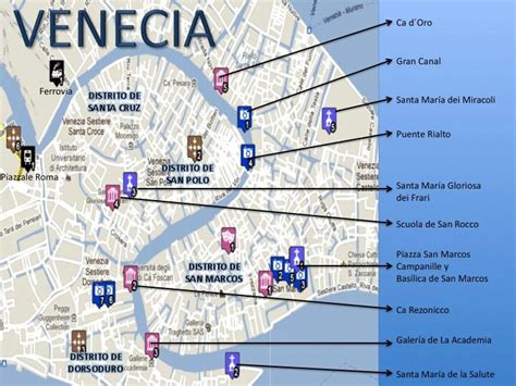 Plano De Venecia Venecia Planos Y Mapas
