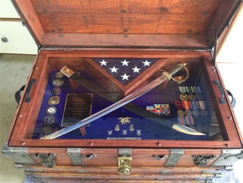 Antique Sea Chest Shadow Box By Timcpwd