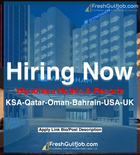 wyndham careers uae qatar saudi arabia bahrain usa oman uk 2024