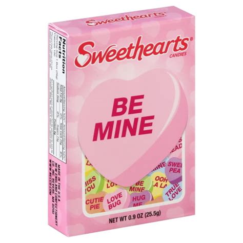 New England Confectionery Sweethearts Candies 09 Oz