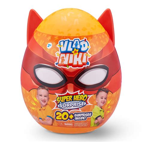 Vlad And Niki Superhero Surprise Egg Red By Zuru Toys R Us Canada