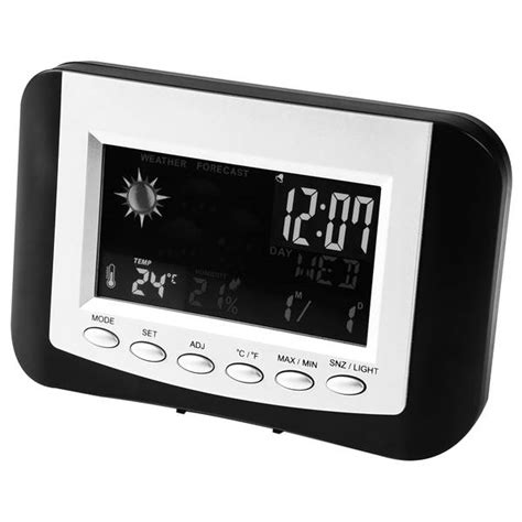 Audiovox Alarm Clock With Weather Station Rcws100a Blains Farm And Fleet