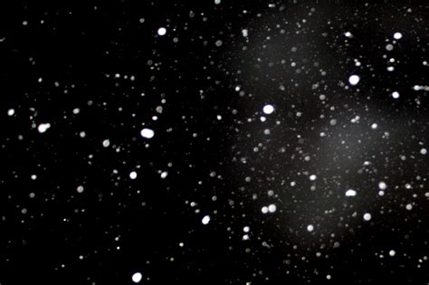 Snowflakes Falling At Night Picture Free Photograph Photos Public