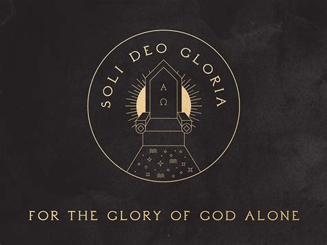 Soli Deo Gloria 5 Solas Of The Protestant Reformation By Christian