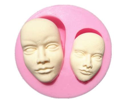 Molde De Silicone Rostos E Faces Elo7 Produtos Especiais