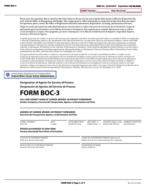 Form Boc 3 Fill Out Sign Online And Download Fillable Pdf English