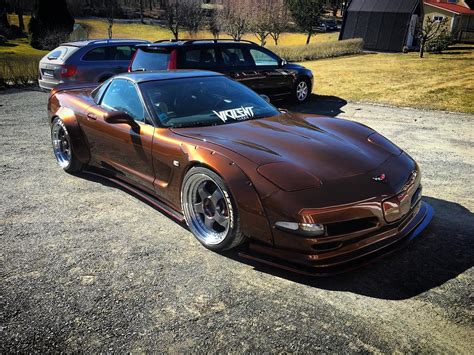 Slammed C5 Corvette