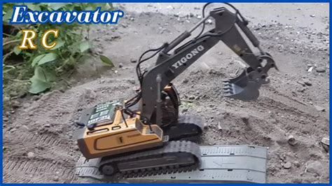 Bermain Excavator Rc Yigong Excavator Rcexcavator Youtube