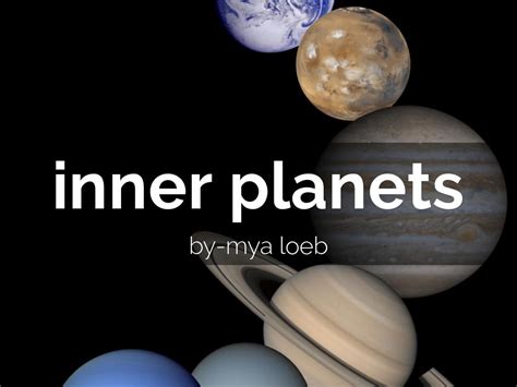 Inner Planets By Mya Loeb