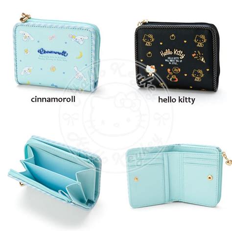 Jual Bifold Wallet Dompet Lipat Hello Kitty Cinnamoroll Original Sanrio