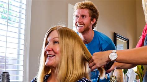 Son Grows His Hair To Make Wig For Mom Battling Brain Tumor A Plus