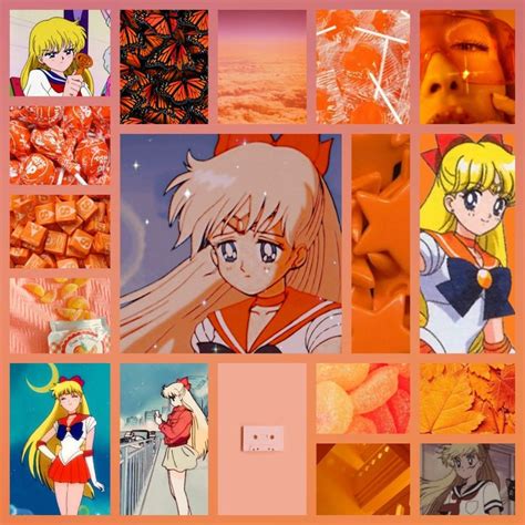 Sailor Moon Sailor Venus Aesthetic Wallpaper Aesthetic Wallpapers