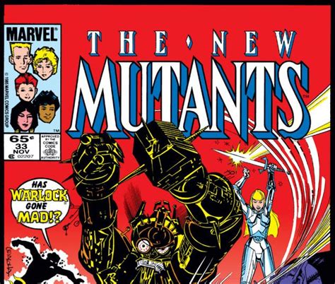 New Mutants 1983 33 Comic Issues Marvel