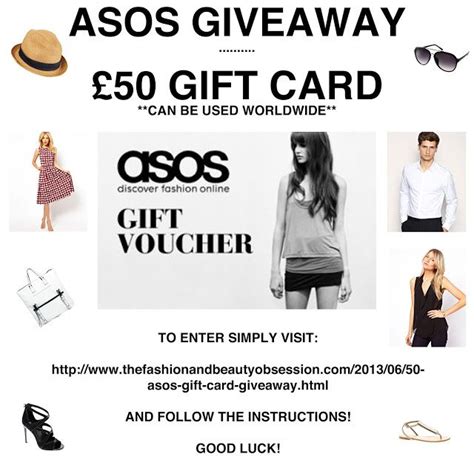 About sainsbury's gift card | sainsbury's. £50 ASOS Gift Card Giveaway | Asos gifts, Gift card ...