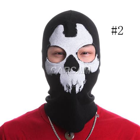 Call Of Duty 10 Cod Costume Balaclava Ghost Skull Face Mask Bike Cs Cos