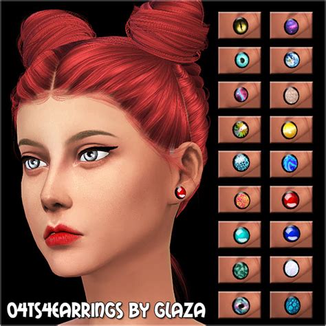Earrings 04 Sims 4 Jewelry