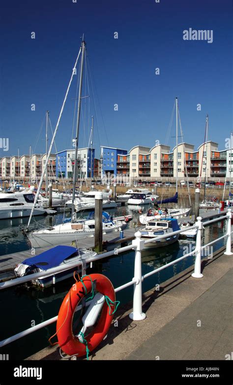 New Marina St Helier Jersey Channel Islands Stock Photo Alamy