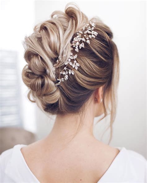Medium Length Hair Updo Hairstyles For Weddings Look Elegant With
