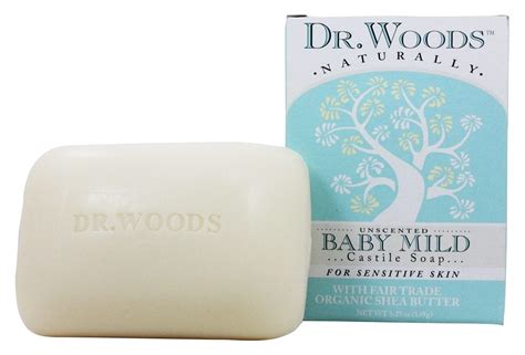 Pour into jar or container. Buy Dr. Woods - Baby Mild Castile Bar Soap For Sensitive ...