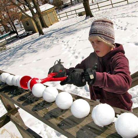 Snowball Maker For A Thrilling Snow Fight Inspire Uplift