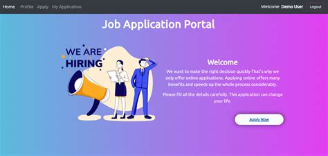 GitHub - sanjyotpanure/Job-Application-Portal: Created a dynamic Job