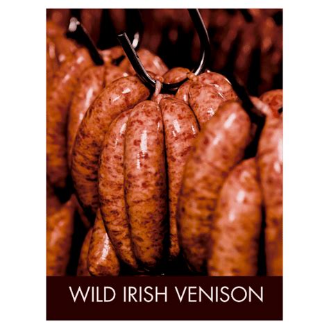 Wild Irish Venison Jane Russells Handmade Sausages