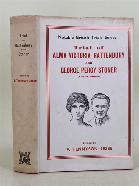 trial of alma victoria rattenbury and george perct stoner jessie f tennyson barnebys