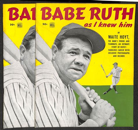 lot detail lot of 8 full magazines w babe ruth and mickey mantle covers 1948 the real babe