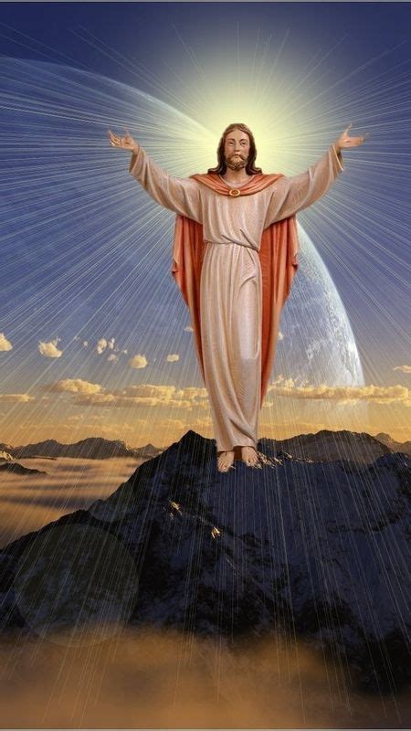 Jesus Christ In Heaven Wallpaper