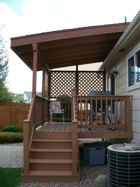 The 25 Best Covered Deck Designs Ideas On Pinterest Deck Covered