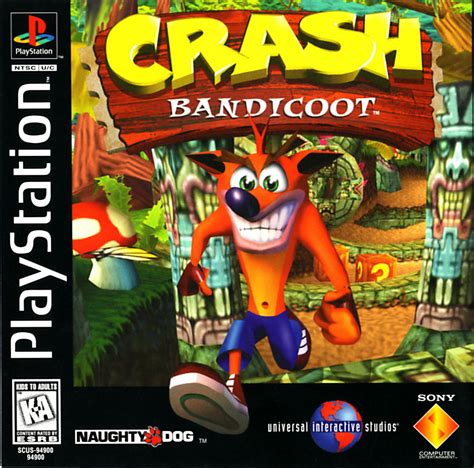 Crash Bandicoot Jeu Playstation Ps1
