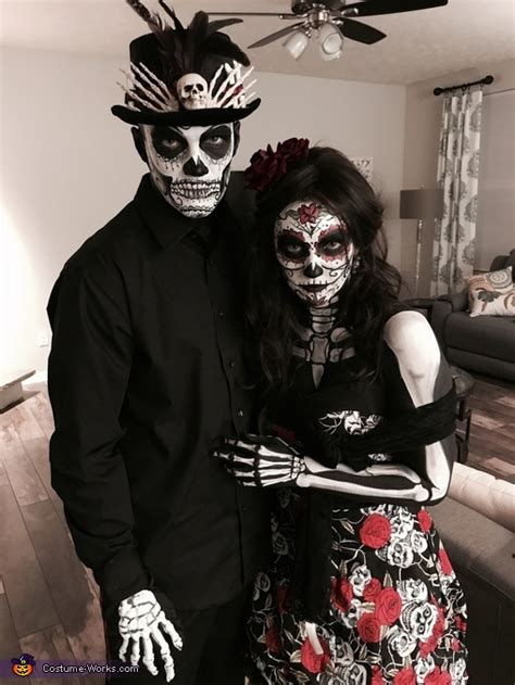 Day Of The Dead Couple Costume