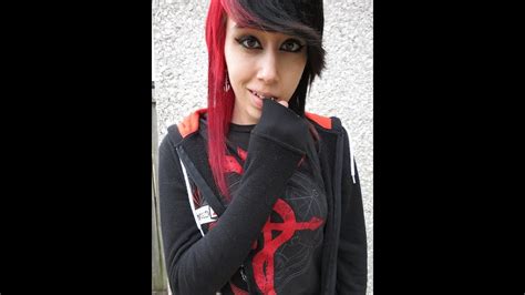 Half Red And Black Hair Youtube