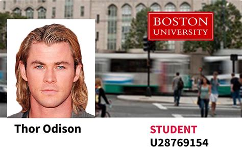 Boston University Student Id Idviking Best Scannable Fake Ids