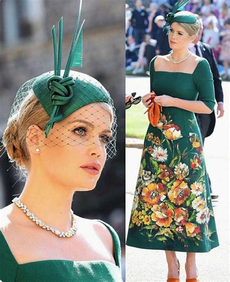 Lady kitty spencer chose a similar dress for a dinner benefitting the elton john aids foundation. Kitty Spencer, in Dooce and Gabbana, Royal Wedding 2018 ...